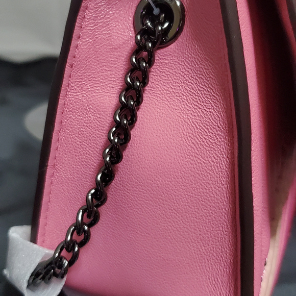 Coach Colorblock Quilted Rivets C Turnlock Bowery - Picture 4 of 8